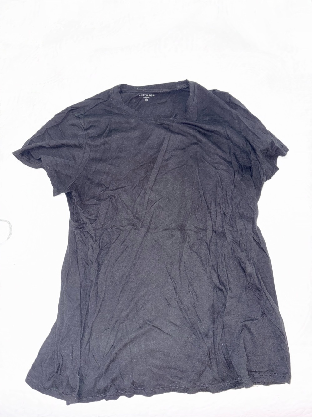 Women’s Short Sleeve Crew Tee - Black